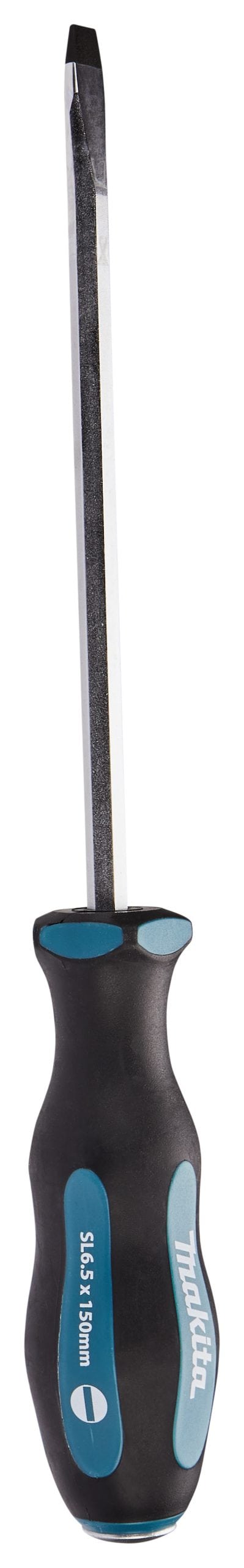 Tournevis à Fente Makita E-04949 - SL 6,5 X 150 Mm, Tige Hexagonale, Pour Chocs Et Leviers