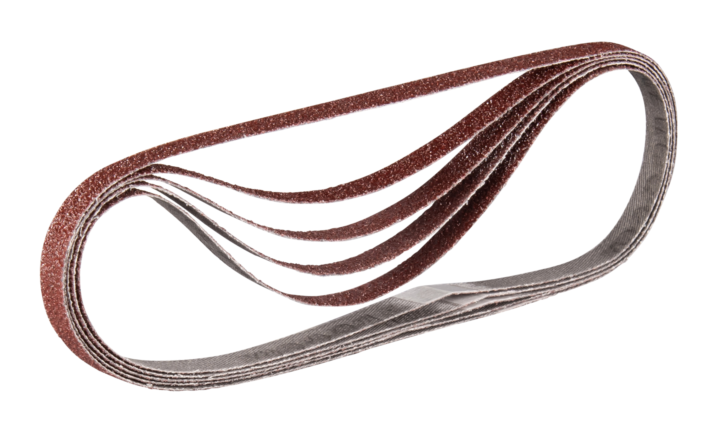 Abrasive belt 9 x 533 mm, 100G, Wood / Metal, 10 pcs | A-34475