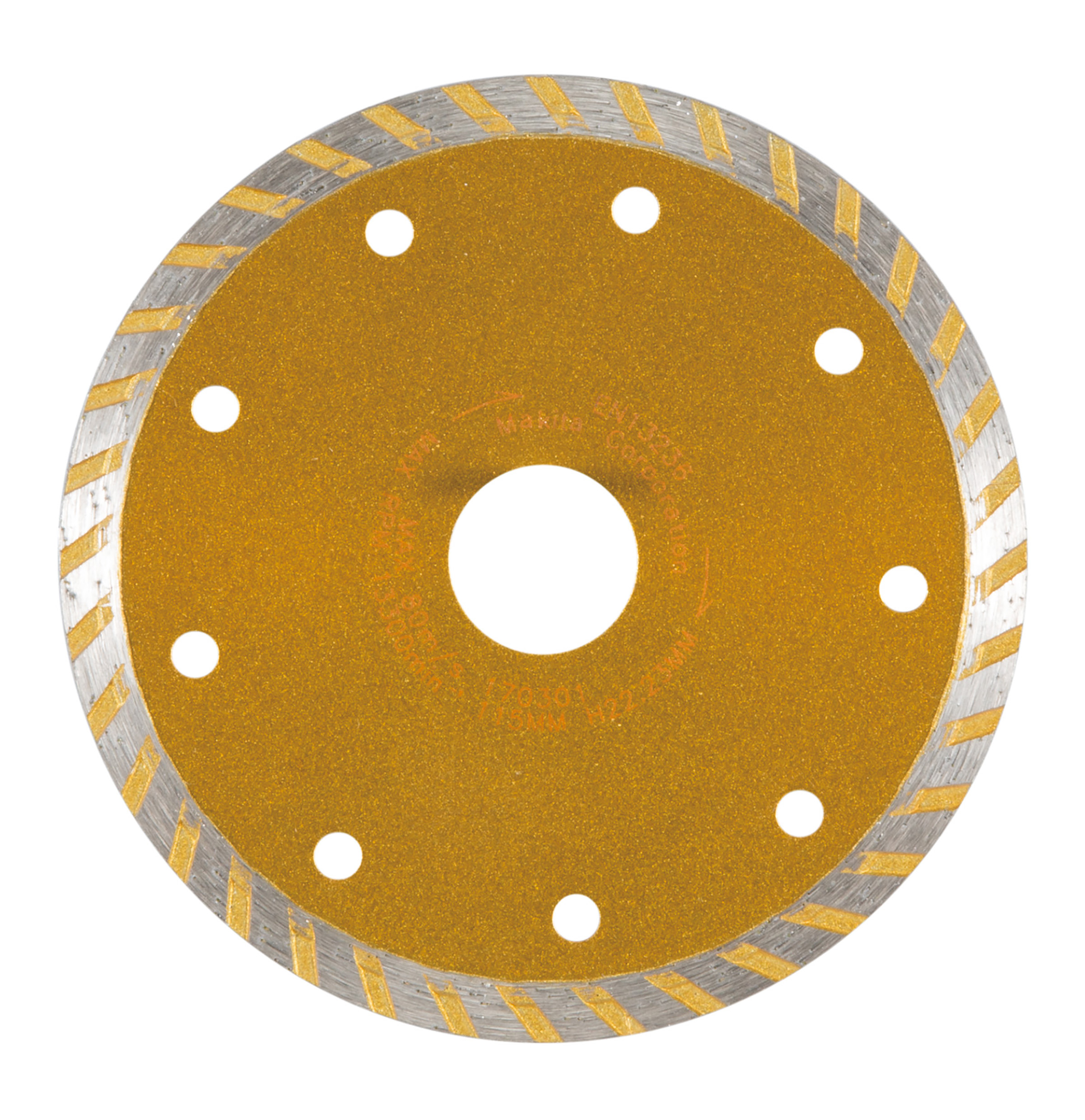Diamond Wheel 115 x 22.23 mm, Turbo, Dry | A-84143