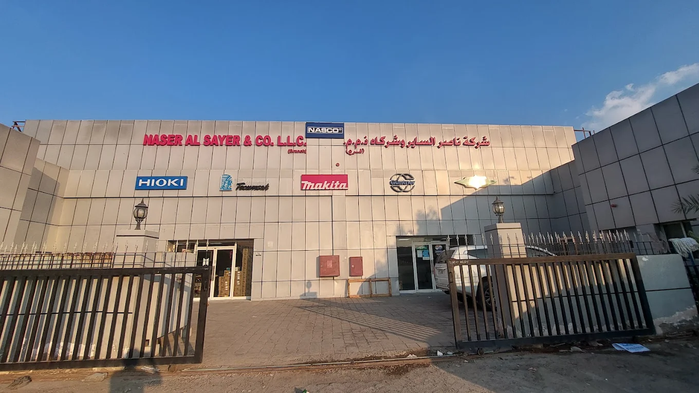 Naser Al Sayer & Co. branch carrying Makita in Musaffah, Abu Dhabi