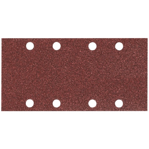 Abrasive paper velcro, 93 x 185 mm, 80G, 10 pcs | P-31893